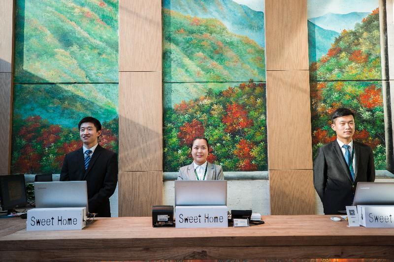 Qiu Guo Hotel Hua Mao Chaoyang  Esterno foto